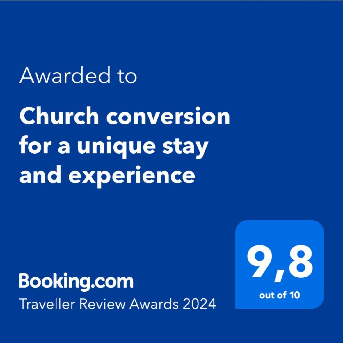 Church conversion for a unique stay&experience Rinsumageest Extérieur photo